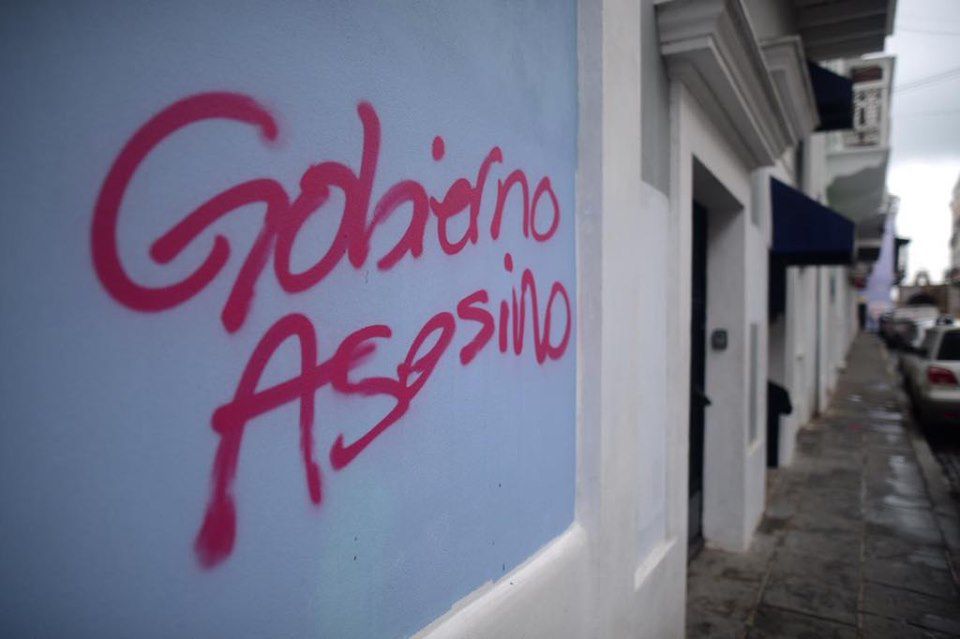 Vandalismo en San Juan