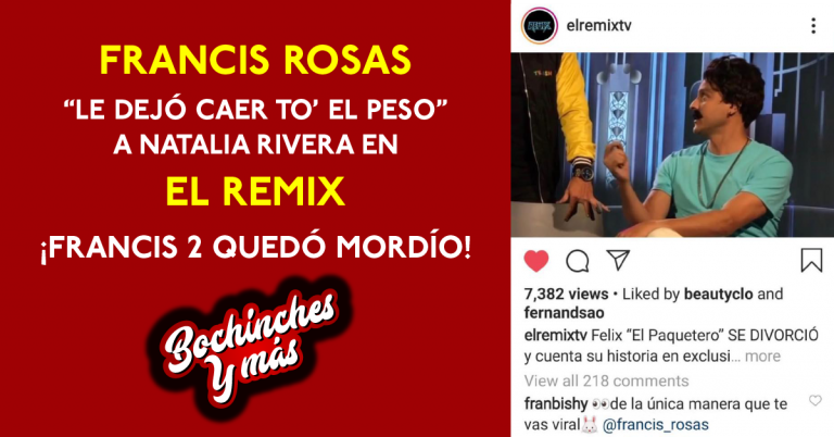 Francis Rosas, Natalia Rivera